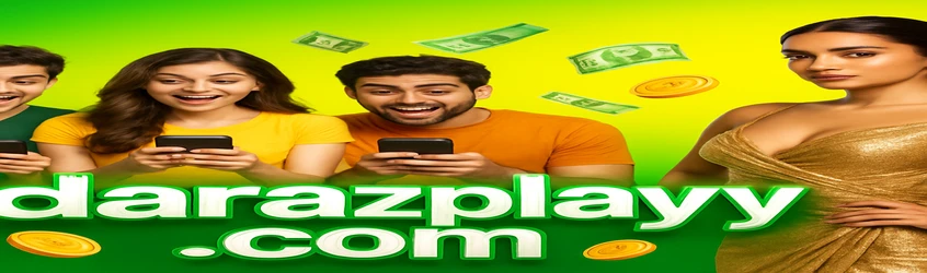 darazplay রেফারাল প্রোগ্রাম প্রচারের বাংলায় ব্যানার, ৫ জন বন্ধু রেফার করলে ২০০০ টাকা বোনাস দেওয়া হবে; এতে জাঁকালো এক নারী ও স্থানীয় পেমেন্ট পদ্ধতির লোগো রয়েছে।